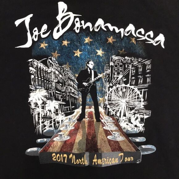 Joe Bonamassa 2017 Tour Shirt Size Large - Picture 2 of 11